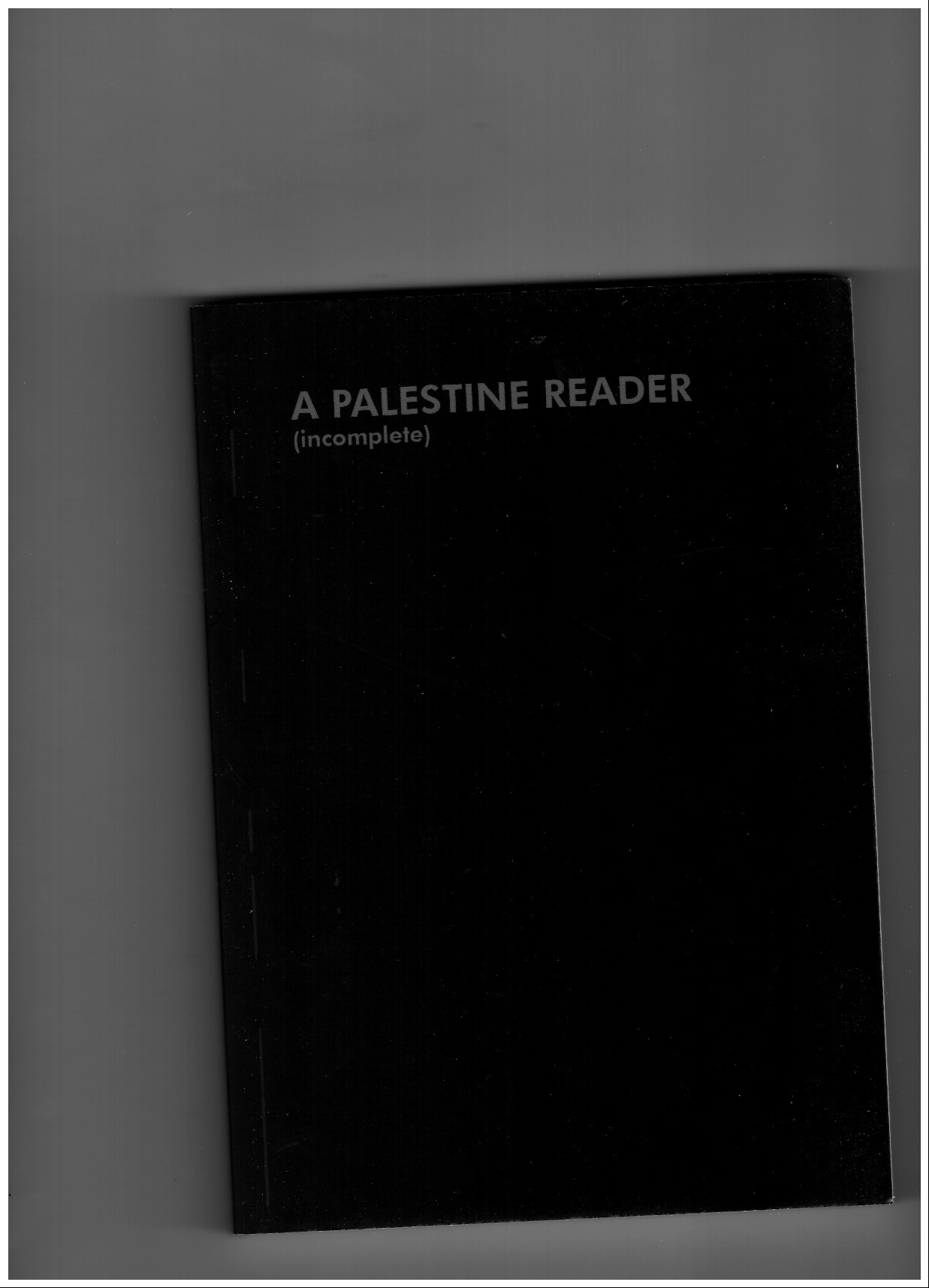 Various - Palestinian Reader (Incomplete)